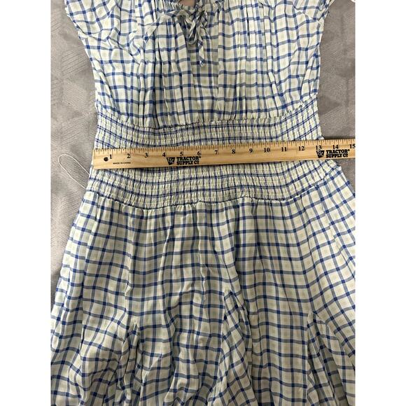 NWT Philosophy Women's Peasant Tie Front Scoop Neck Dress Retail $98 Size Large - Picture 8 of 8